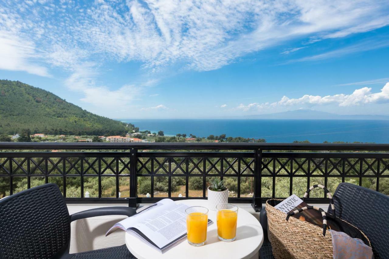 Hotel Villa Natassa Skala Rachoni  Bagian luar foto